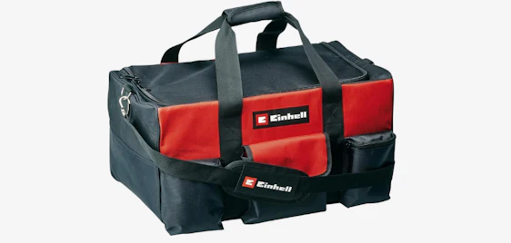 Ordnung für Werkstatt & Baustelle! 🧰 Einhell Bag 56/29 Werkzeugtasche für nur 27€ 🔨