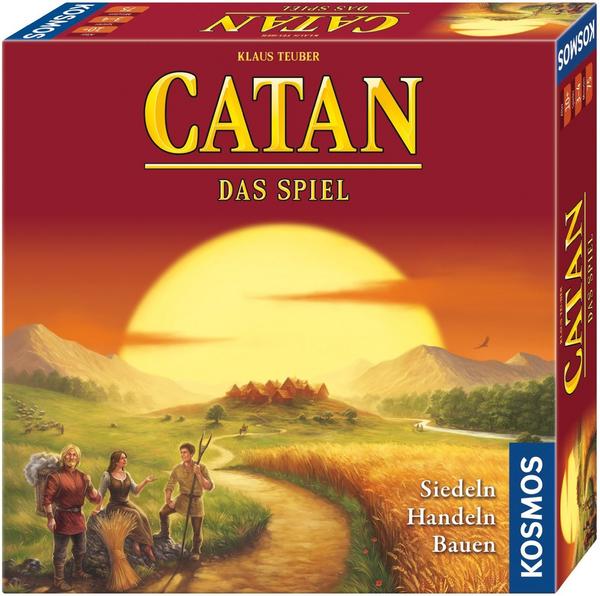Kosmos "Catan - Das Spiel" für 24€ – Für 3 bis 4 Spieler:innen ab 10 Jahren, Spiel des Jahres 1995 (Prime)