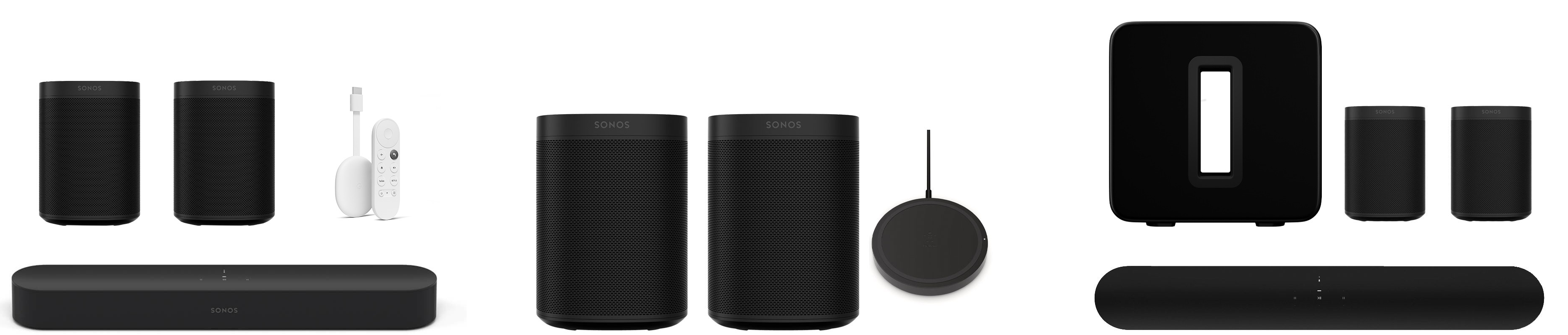 Sonos Black Friday bei Tink, z.B.: Sonos One SL Stereo Set + gratis Belkin Boost Up für 290€