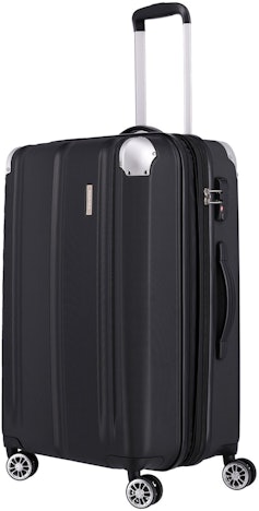 Travelite City 4-Rollen-Trolley 68 cm erw. black 11% reduziert