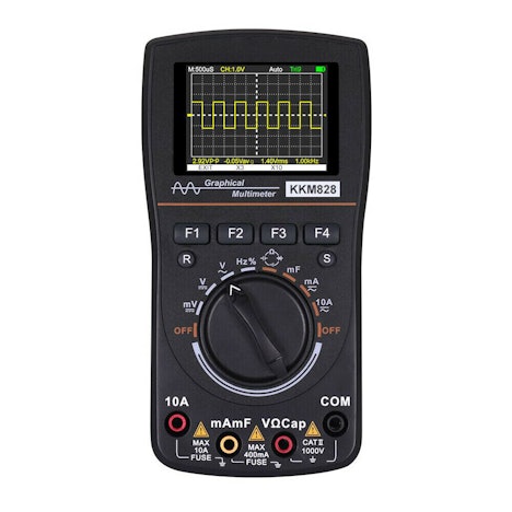 2in1 Digital Oszilloskop-Multimeter 1 MHz Bandbreite 2,5 Msps Abtastrate