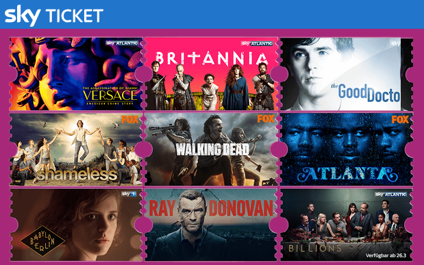 Sky Entertainment Ticket: 2 Monate für 4,99€
