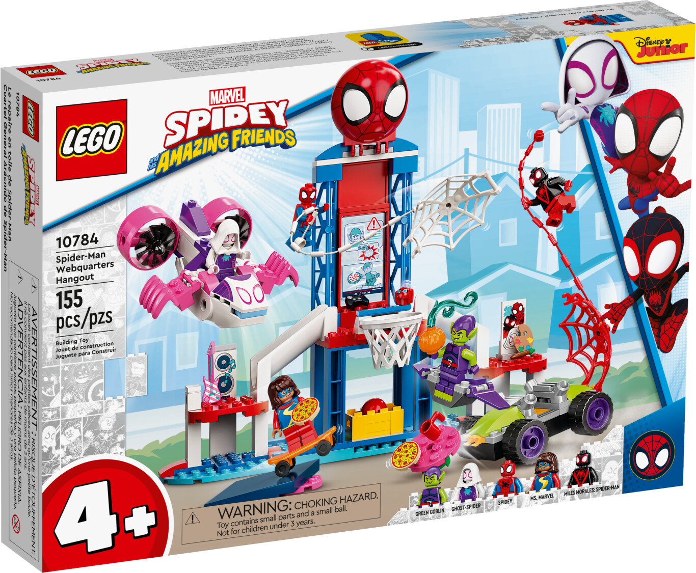 14% Rabatt auf LEGO Marvel Spidey und seine Super-Freunde - Spider-Mans Hauptquartier (10784)