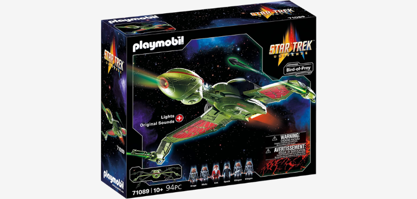 Playmobil Klingonenschiff für 118€ 🖖 - Bird of Prey, Licht/Sound, 94 Teile 🚀