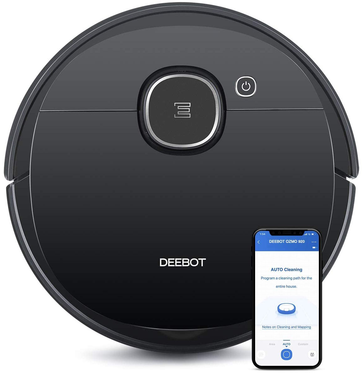 Ecovacs Deebot Ozmo 920 für 310€ – beutelloser Saug- &amp; Wischroboter, per App &amp; Sprachassistent steuerbar