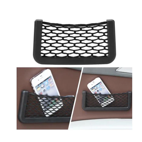 Universal-Auto-Sitzseiten Zurück Lagerung elastische Mesh-Netz Beutel-Telefon-Halter-Taschen-Organizer