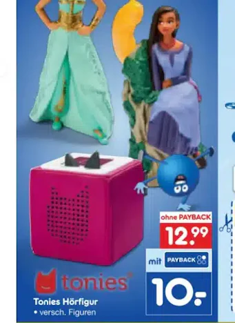 Netto: versch. Tonie Hörfiguren für 10 € (mit Payback) am 18.09.