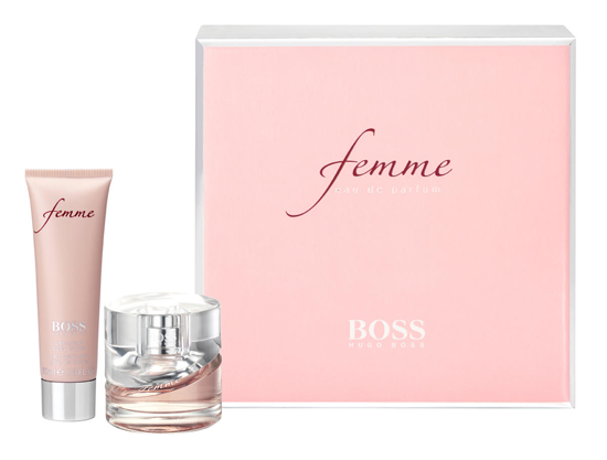 Hugo Boss Femme Geschenkbox für 26€ - 30 ml Parfum + 50 ml Body Lotion