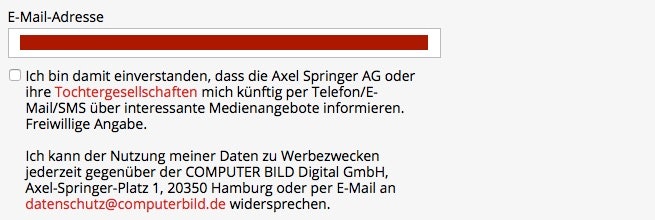 Anmeldung Avast Internet Security