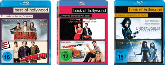 Blu-Rays im Doppelpack ab 13,97€ - Best of Hollywood