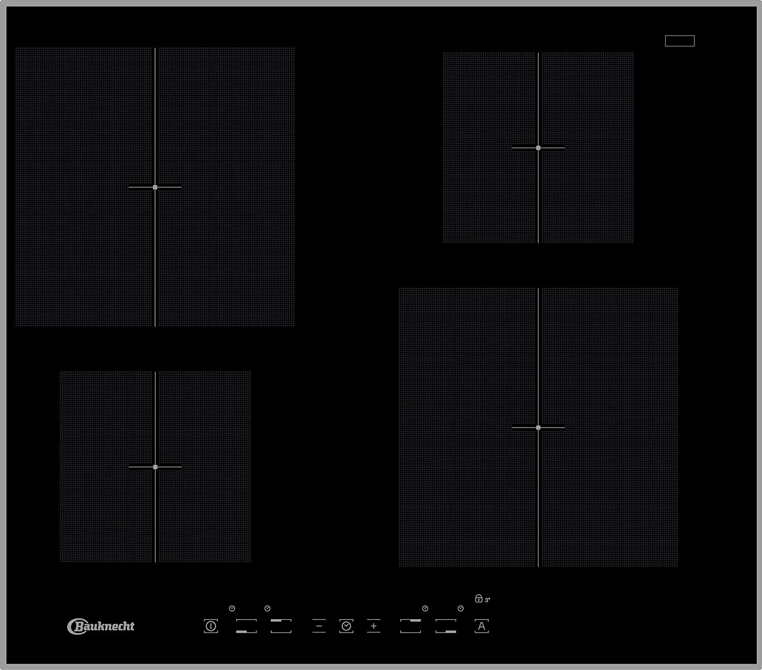 Bauknecht CTAI 9640 IN Induktions Kochfeld 249€