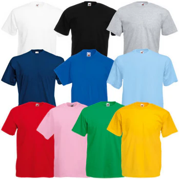 3er-Pack Fruit of the Loom T-Shirts für 7€ - div. Farben, Größen von S bis XXL