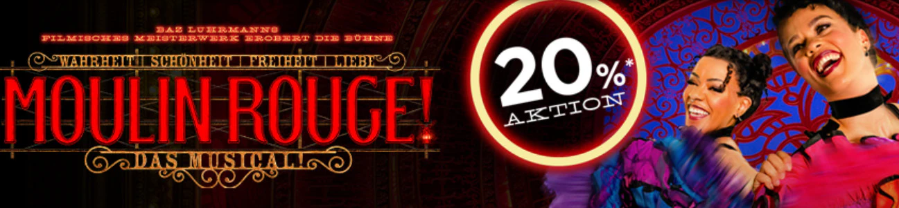 Verwunderlich Moulin Rouge 20 Prozent Ebenbild