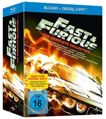 Fast &amp; Furious 1-5 - The Collection [Blu-ray]