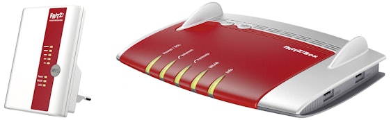 AVM FRITZ!Box 7490 + FRITZ!WLAN Repeater 450E für 179€