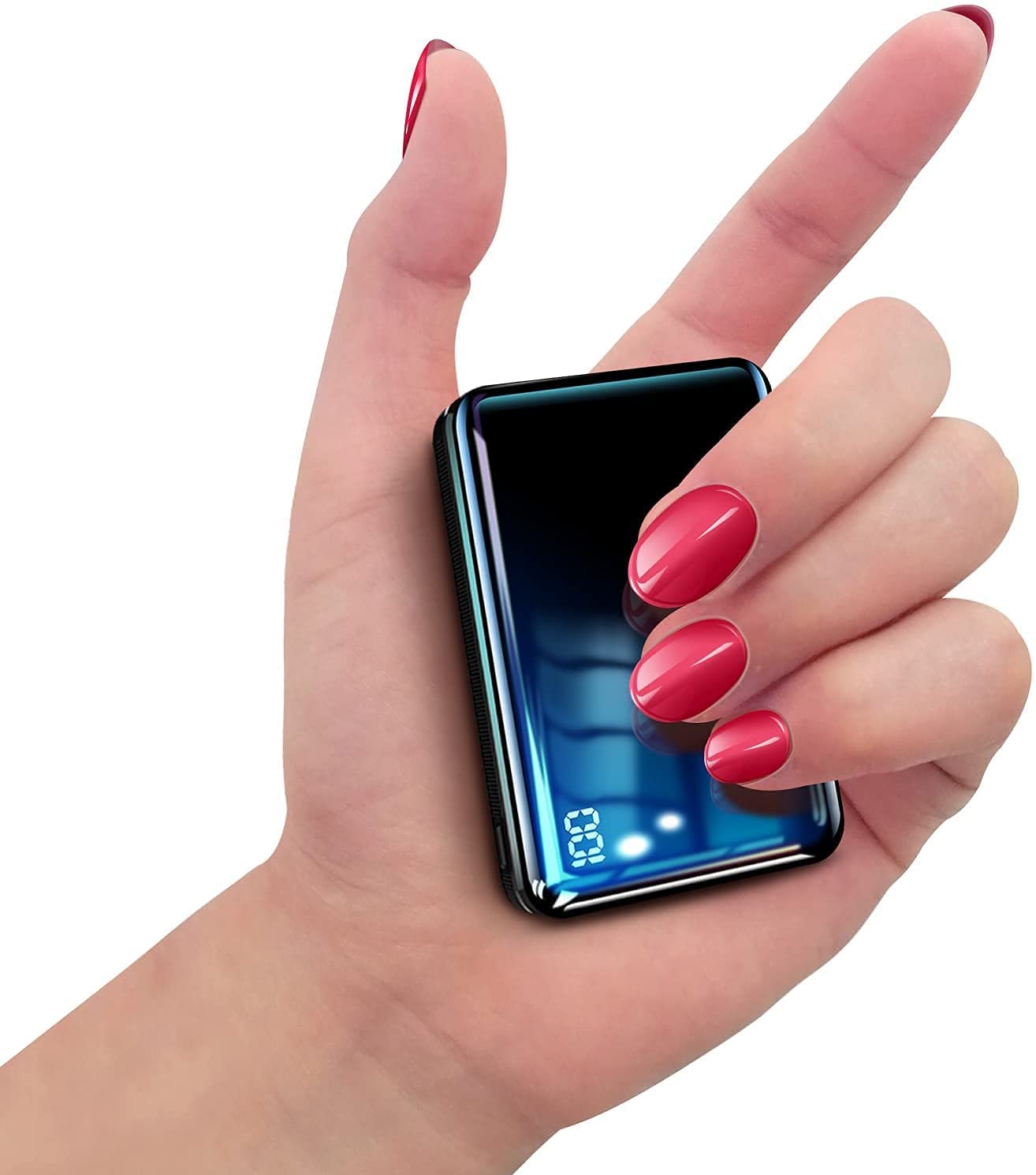 Bscame Powerbank 10000mAh,Kleiner &amp; Leichter Externer Akku 