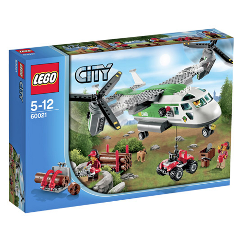 LEGO City 60021 Schwenkrotor-Flugzeug für 25,- EUR