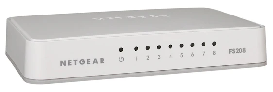 Netgear FS208 Fast Ethernet 8-Port Switch für nur 4,99 EUR inkl. Versand