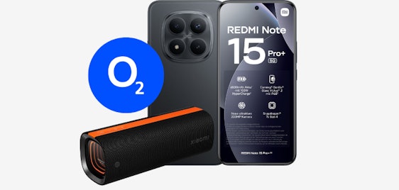 Xiaomi Sound Party GRATIS 🚀 Xiaomi Redmi Note 15 Pro+ 5G im 60GB o2-Tarif nur 20€/Monat