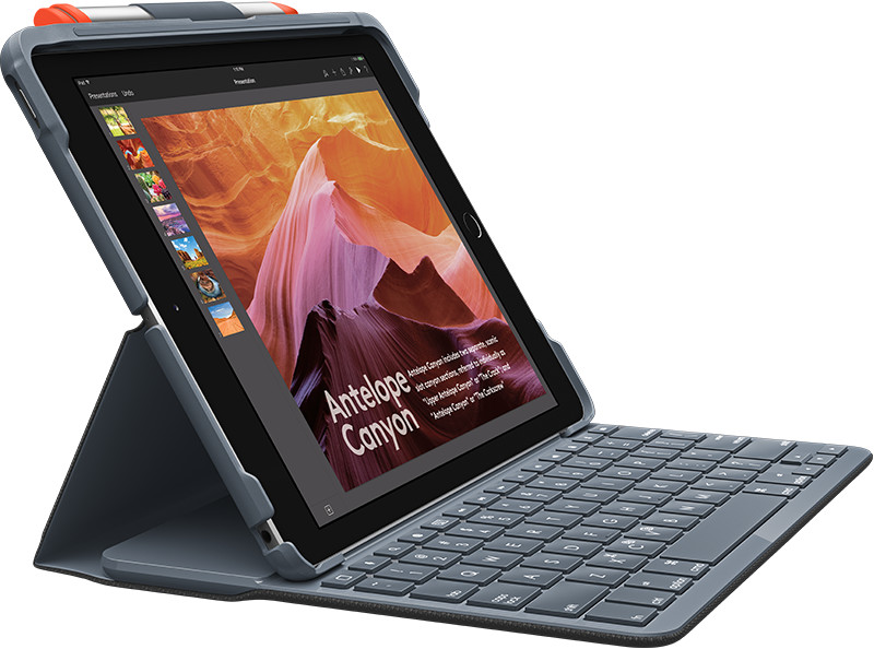 Logitech Slim Folio iPad (7. Gen)(graphite)(DE) mit 28% Rabatt