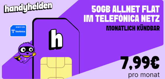 HAMMER Angebot 🤩 50GB Freenet Telekom Allnet Flat nur 6,99€/Monat