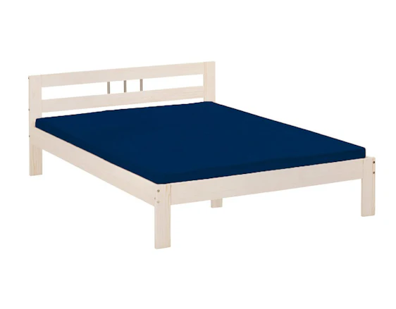 Bettgestell "Fana" 200x140cm Massivholz weiß lackiert für 50€