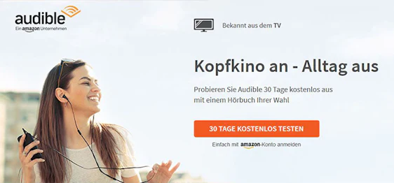 3 Monate kostenlos Audible testen - nur für Prime-Kunden *UPDATE5*