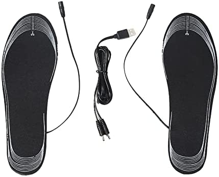 Herren- und Damen-Heizsohlen USB-aufladbare Winter-Wärme-Heizsohlen Outdoor-Laufen, Radfahren