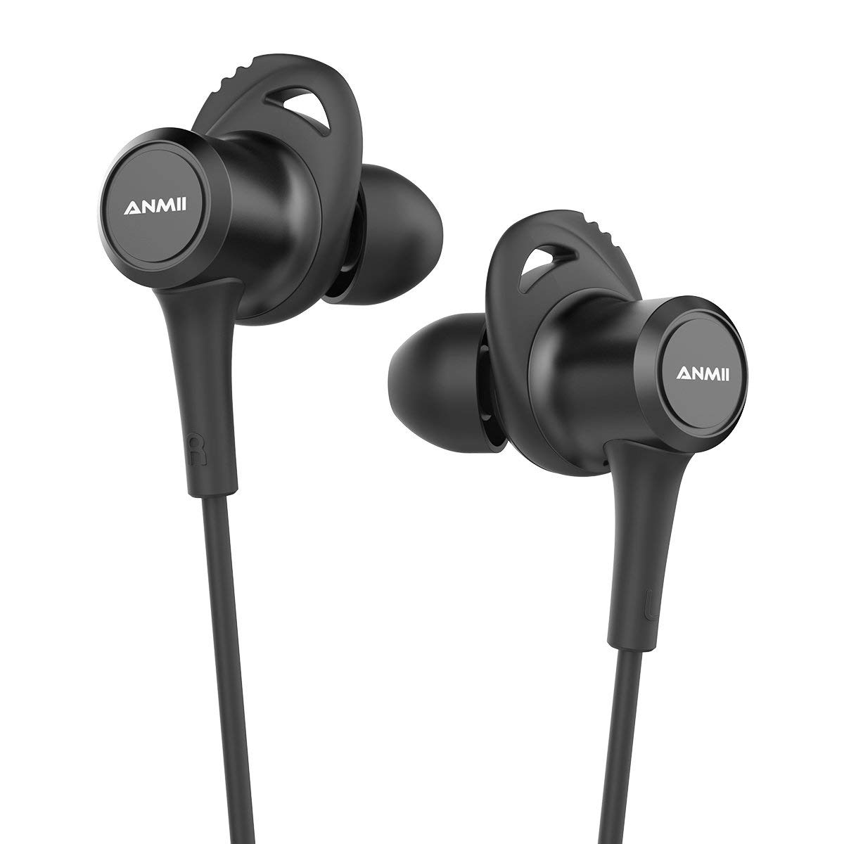 Bluetooth  Sportkopfhörer mit Mikrofon, APTX, IPX5, CVC 6.0, CSR8645, Leichtgewicht und 8 Stunden Spielzeit