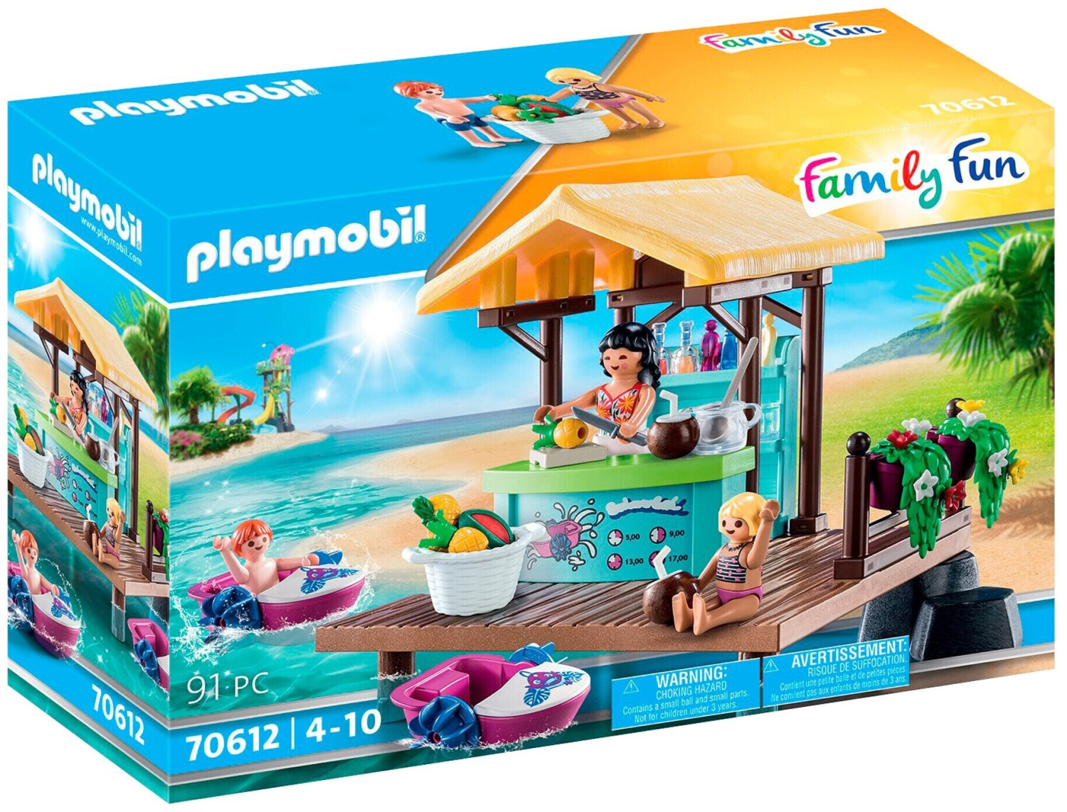 8,43€ auf Playmobil Paddleboot-Verleih mit Saftbar (70612) sparen