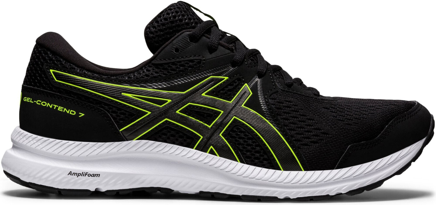 Asics Gel Contend 7 black/hazard green mit 20,76€ Rabatt