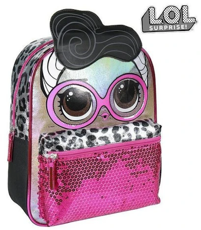 Cerdá School Backpack LOL Surprise (S0723) fuchsia/black 35% reduziert