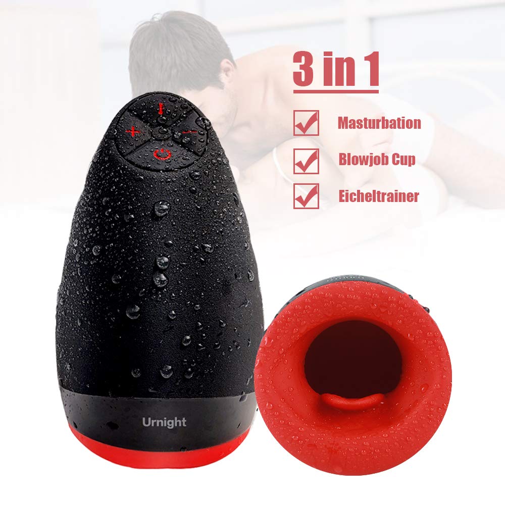 Masturbator für Ihn mit Saugfunktion, Vibration und Heizfunktion 