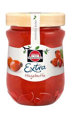 Schwartau Extra Hagebutte, 8er Pack (8 x 340 g)