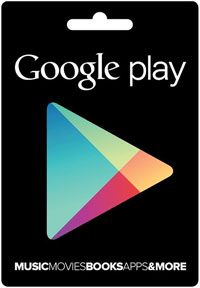 Google Play Karte mit 25€ Guthaben für 20€ - Offline in den Conrad Filialen - nur heute