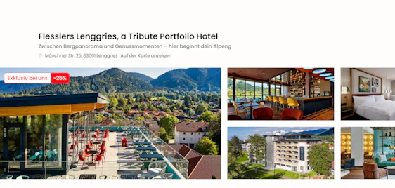 Flesslers Lenggries, a Tribute Portfolio Hotel für 89€ – moderne Alpenauszeit mit Rooftop-Spa & Genuss 🏔️✨