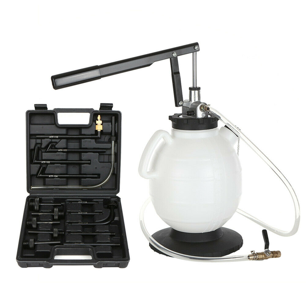 Getriebeöl Einfüllgerät 7.5 L / Pumpstation (mit 13 Adaptern, Rücklauffunktion)