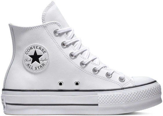 37% Nachlass auf Converse Chuck Taylor All Star Lift Leather High white/black/white