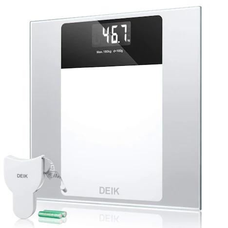 Personenwaage Digitalwaage Körperwaage 5kg-180kg für 14,99€