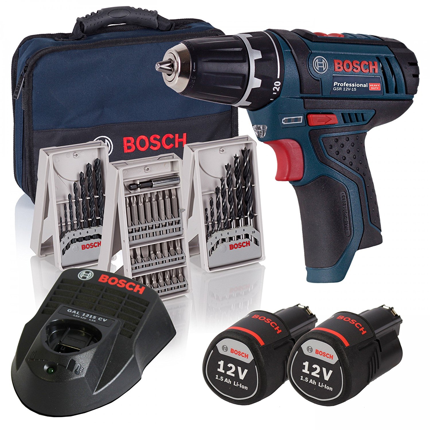 Bosch GSR 10,8-2-LI Professional Set 2 x 1,5 Ah (0 615 990 GA9) für 98,95 EUR inkl. VSK