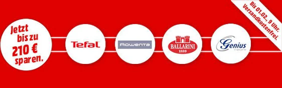 Mega-Marken-Sparen bei Media Markt - z.B. Tefal GV 8976 Dampfbügelstation für 199€