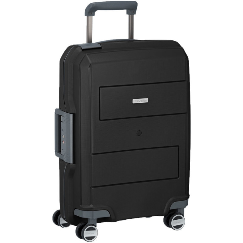 Travelite Makro 4-Rollen-Trolley 55 cm black mit 44,00€ Rabatt