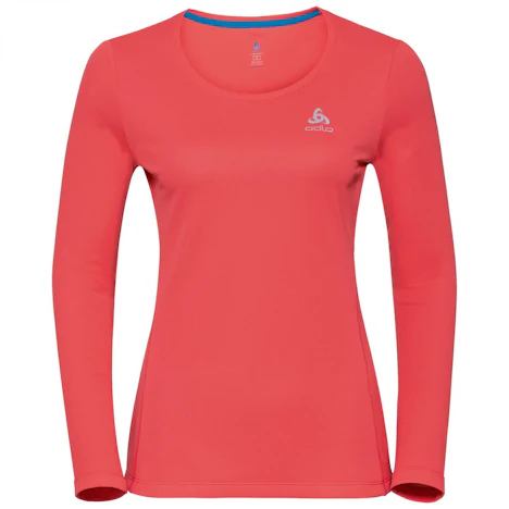 Odlo Damen Bl Top Crew Neck L/S Sliq Pullover, XS