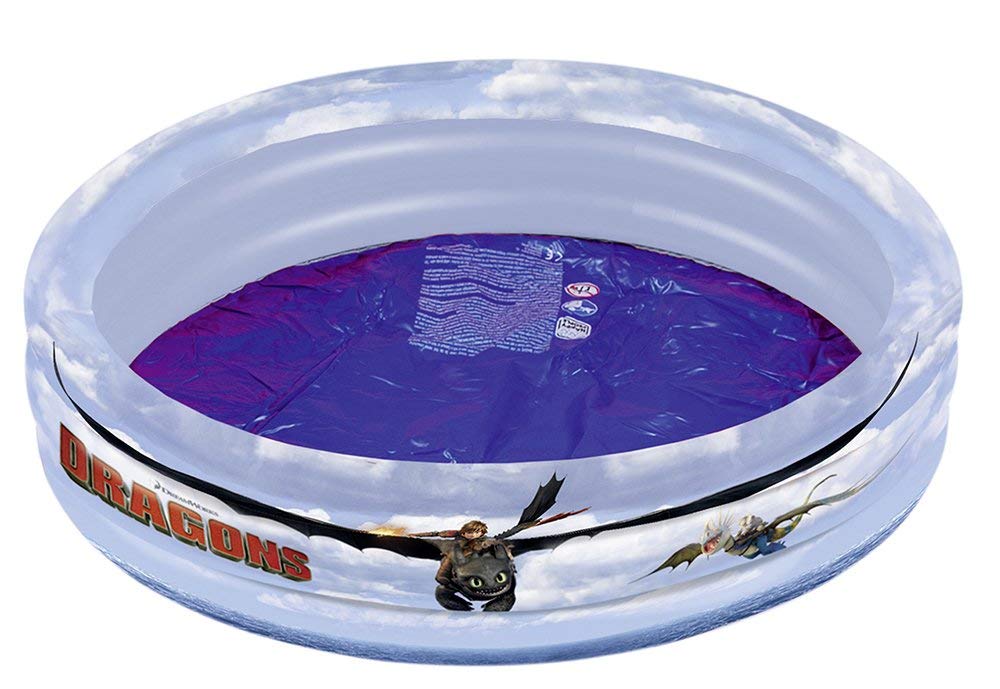 Happy People 16664 - Planschbecken Dragons 3-Ring Pool für nur 3,24 EUR [Plus Produkt]