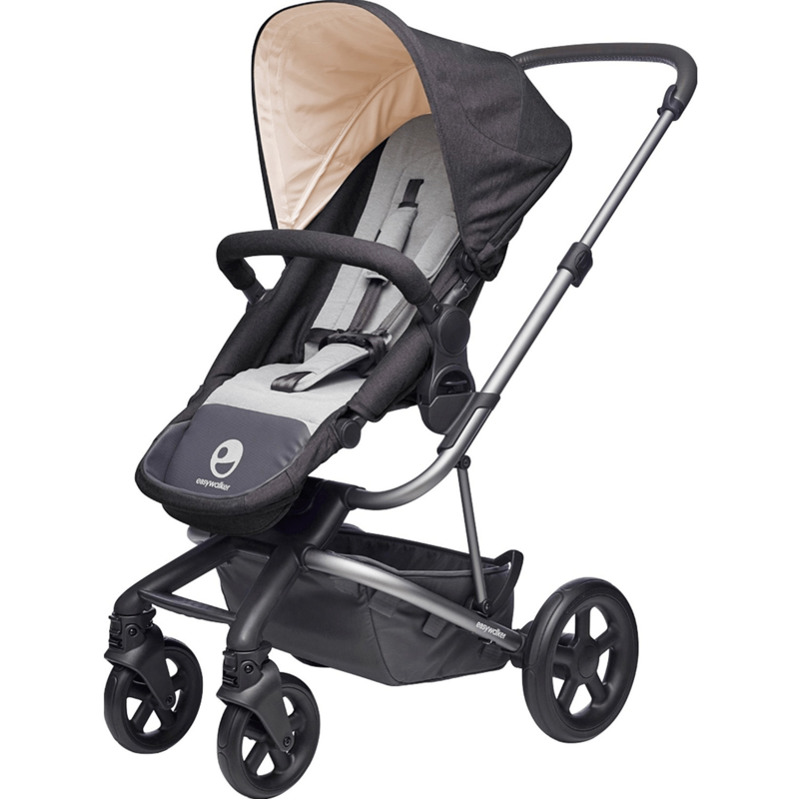 EasyWalker Harvey - Coal Black mit 19% Nachlass
