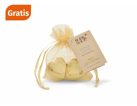 Gratis Body & Soul Badeherzen - Müller App