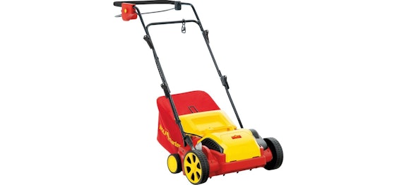 Wolf VA 303 E für 100€ – elektrischer Vertikutierer mit 1.300W und 35l Fangkorbvolumen