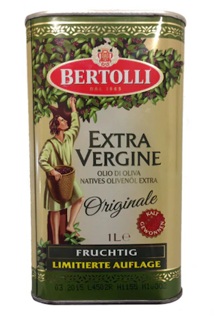 1L Bertolli Lucca Olivenöl als Limited Edition (in nostalgischer Blechdose) für 3,99€