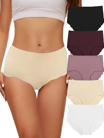 Unterhosen Damen Unterwäsche Frauen Set 5per Pack
