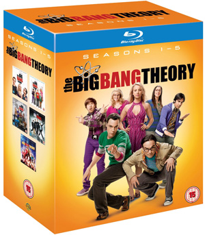The Big Bang Theory Seasons 1-5 [Blu-ray] für ~70€